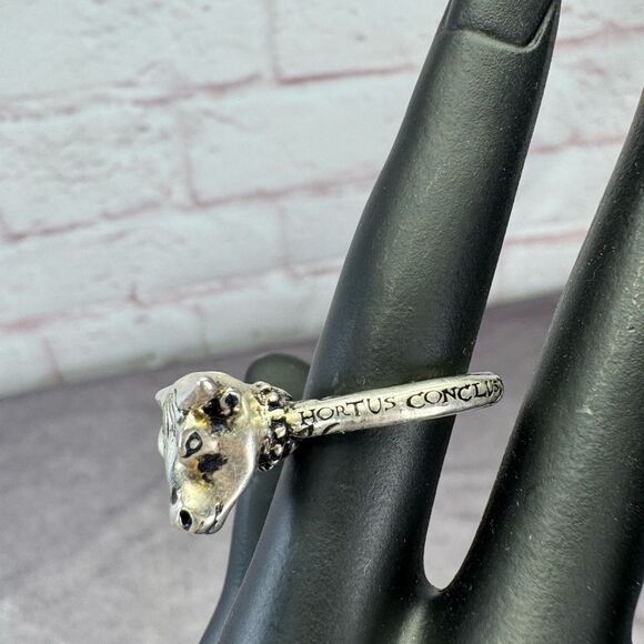 Gucci Anger Forest 925 Silver Bull Ring 6 - Picture 4 of 10